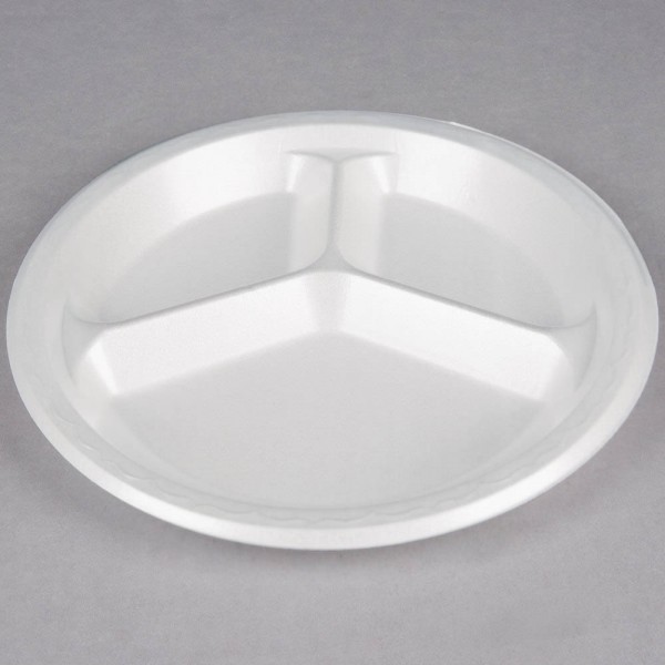 Dĩa xốp D1A 3 ngăn